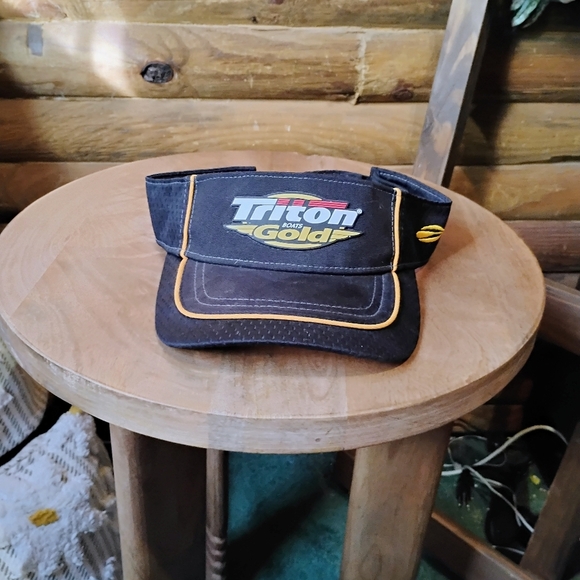 Triton Gold Boats Visor Cap Hat - Picture 1 of 8